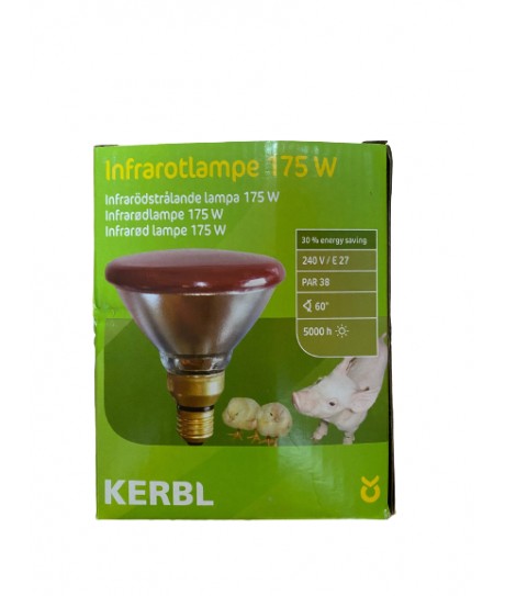 LAMPE INFRAROUGE ECONOMIQUE 175W ROUGE